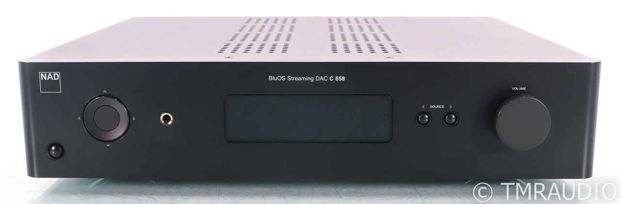 NAD C 658 BluOS Streaming DAC; Remote; MM Phono; (Open Box)