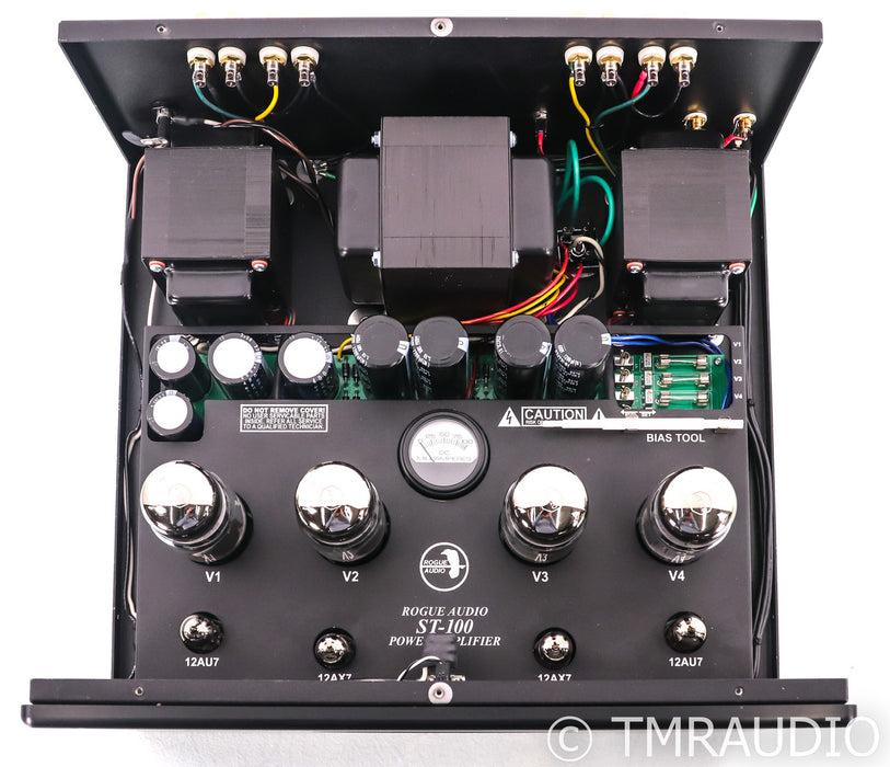 Rogue Audio ST-100 Stereo Tube Power Amplifier; ST100; Black