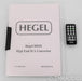 Hegel HD25 DAC; HD-25; D/A Converter; Remote