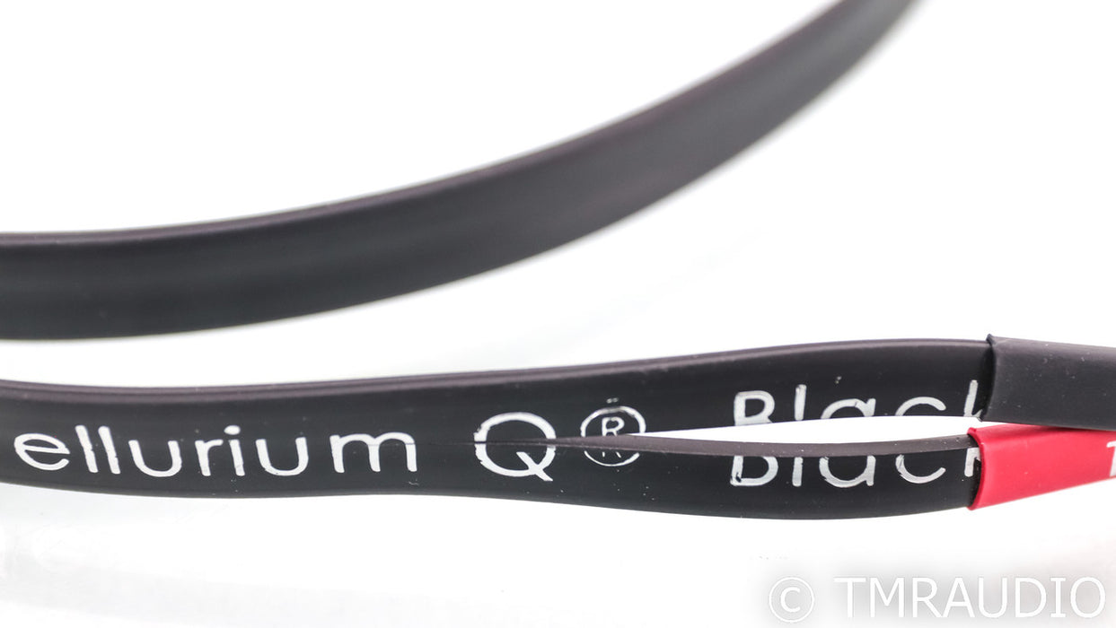 Tellurium Q Black II Speaker Cables; 2.5m Pair; Black 2