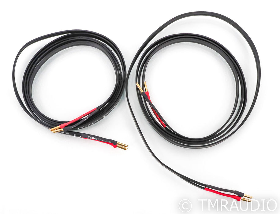 Tellurium Q Black II Speaker Cables; 2.5m Pair