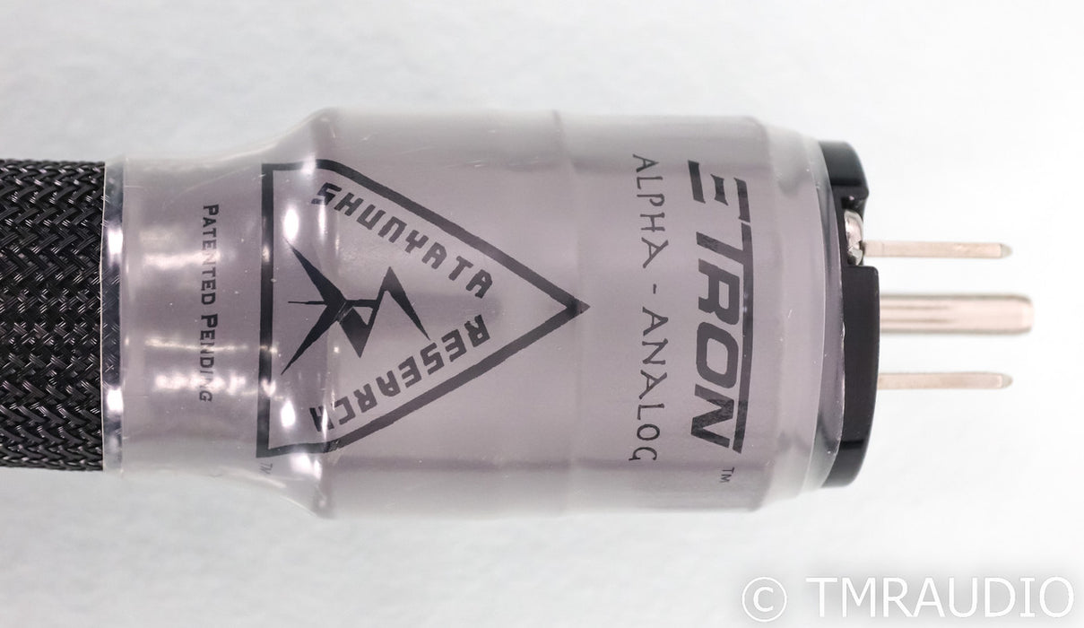 Shunyata Research Ziton Alpha Analog Power Cable; 1.75m AC Cord