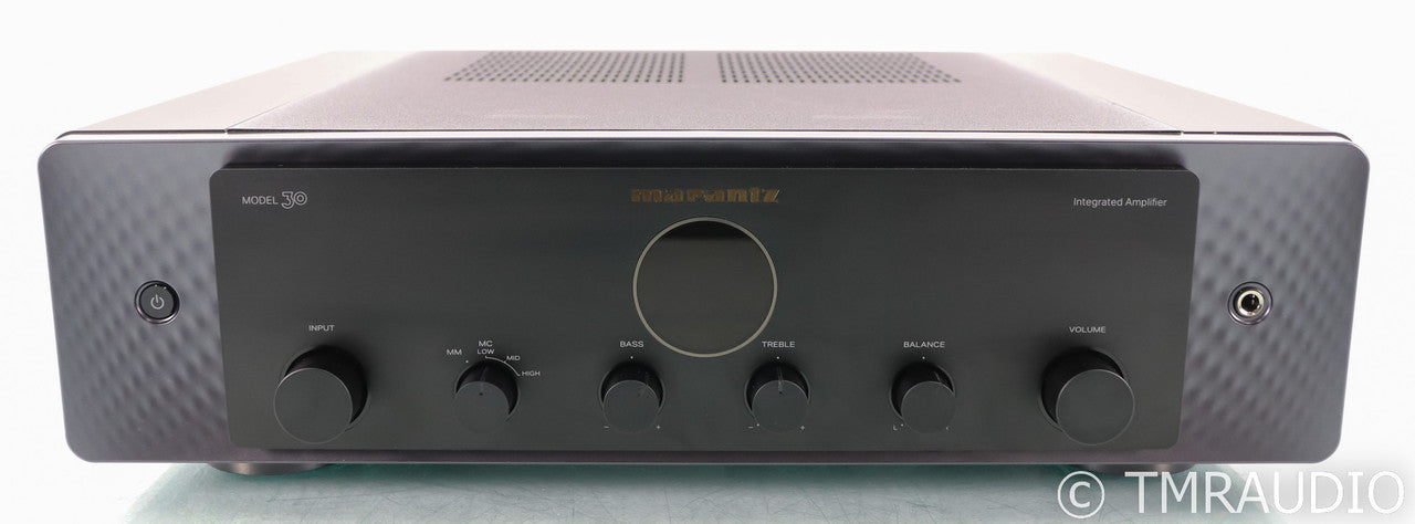 Marantz Model 30 Stereo Integrated Amplifier; Remote; Black; MM / MC Phono