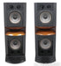 Usher D2 MK2 Floorstanding Speakers; D-2 MkII; Piano Black Pair (Mint)