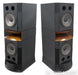 Usher D2 MK2 Floorstanding Speakers; D-2 MkII; Piano Black Pair (Mint)
