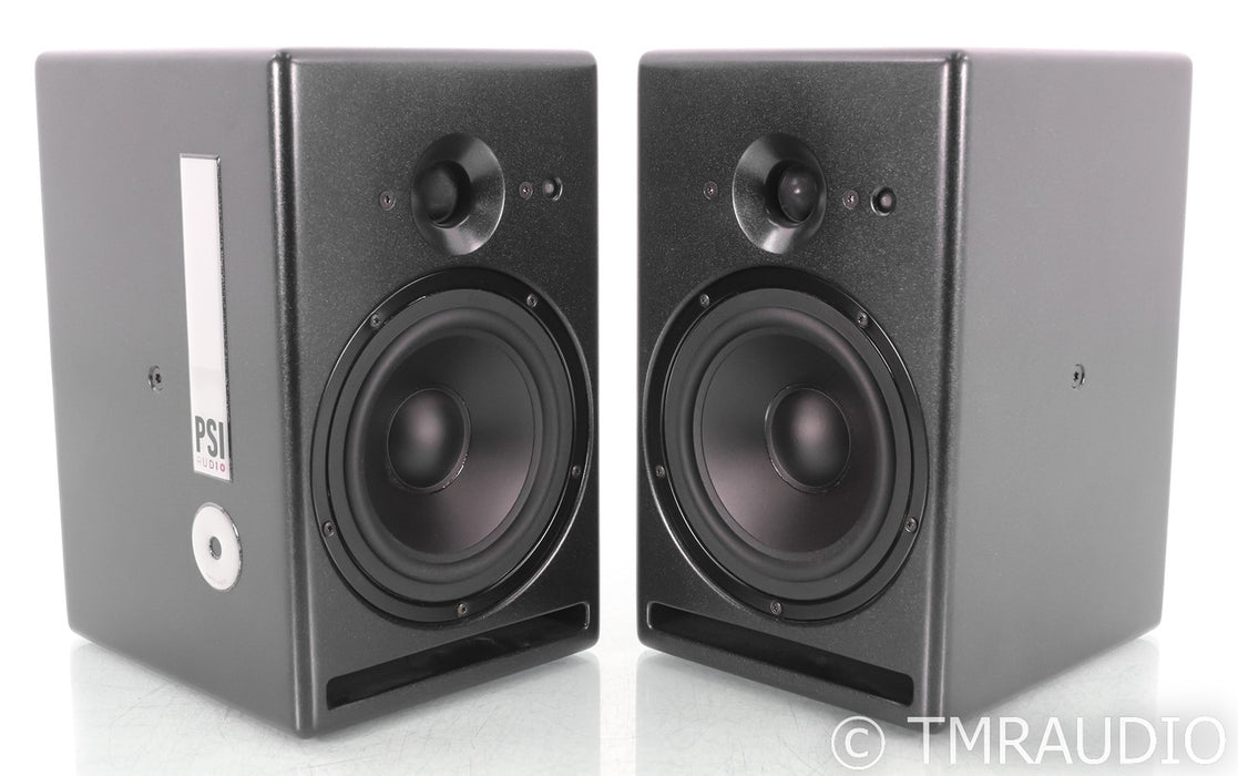 PSI Audio A17-M Powered Bookshelf Speakers; A17M; Black Pair