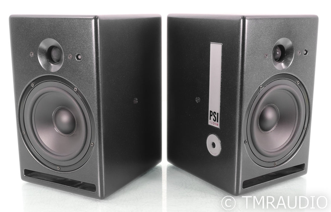 PSI Audio A17-M Powered Bookshelf Speakers; A17M; Black Pair