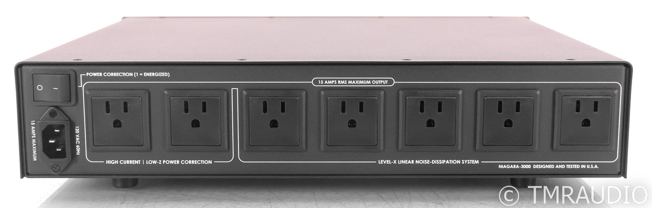 AudioQuest Niagara 3000 AC Power Line Conditioner; Rack Mountable (Open Box)
