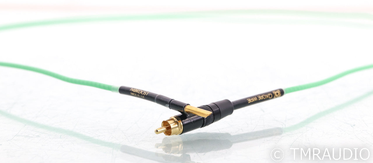 Nordost QKORE Grounding Wire; 2m; RCA to Banana