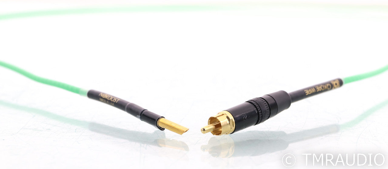 Nordost QKORE Grounding Wire; 2m; RCA to Banana