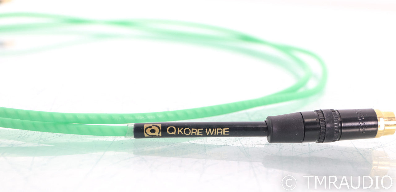 Nordost QKORE Grounding Wire; 2m; RCA to Banana