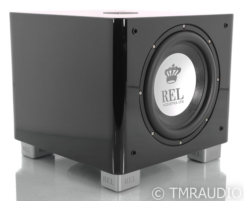 REL T/9x 10" Powered Subwoofer; Gloss Black; T9X