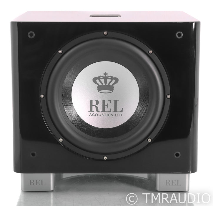 REL T/9x 10" Powered Subwoofer; Gloss Black; T9X