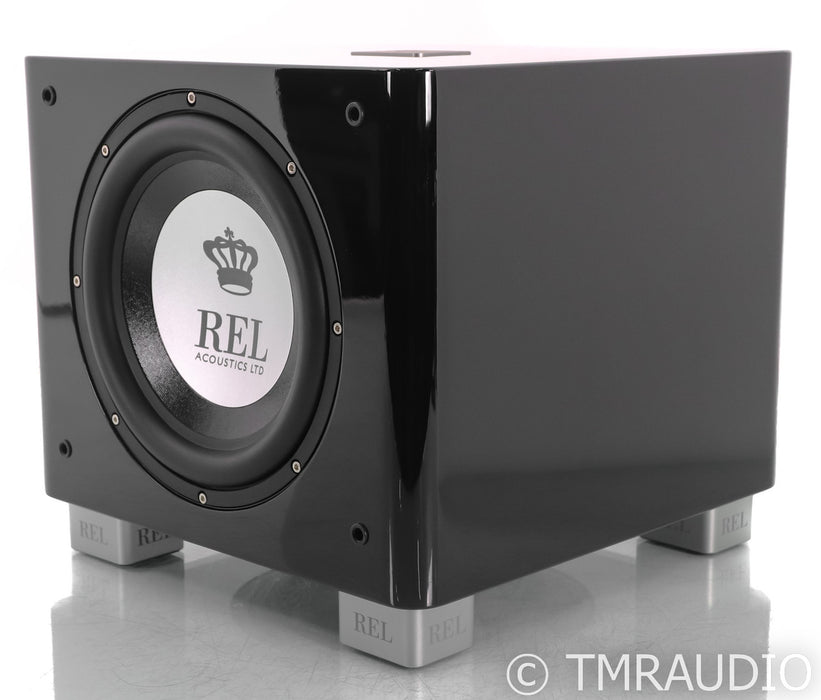 REL T/9x 10" Powered Subwoofer; Gloss Black; T9X