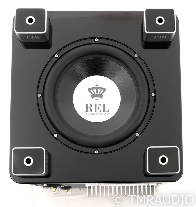 REL T/9x 10" Powered Subwoofer; Gloss Black; T9X