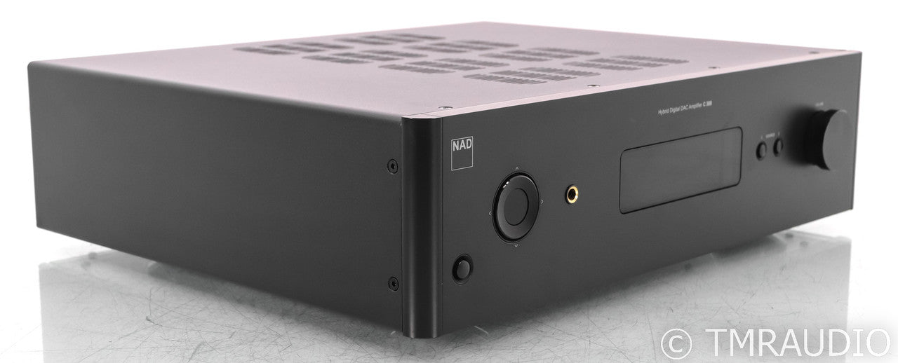 NAD C388 Wireless Streaming Integrated Amplifier; BluOS 2i Module; Remote