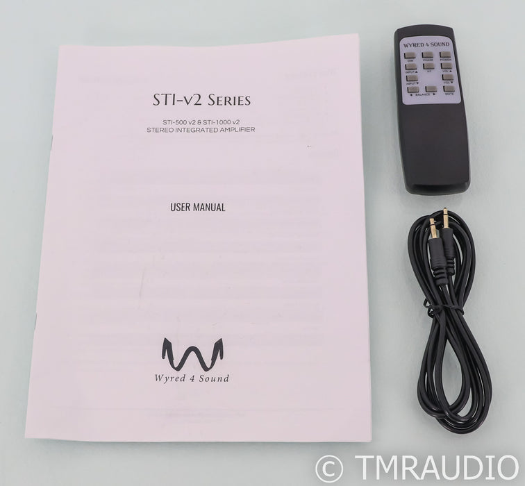 Wyred 4 Sound STI-500vs Stereo Integrated Amplifier; STI500 v2; Remote