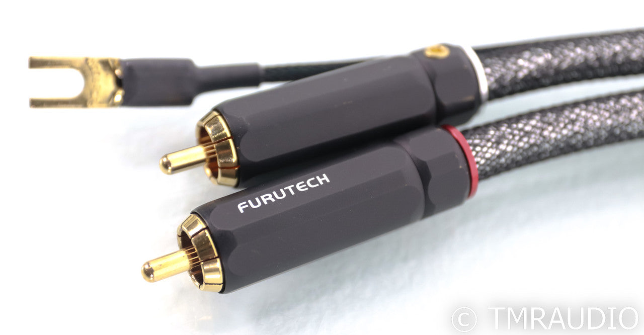 WyWires Diamond RCA Cables; 1m Pair Phono Interconnects