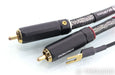 WyWires Diamond RCA Cables; 1m Pair Phono Interconnects