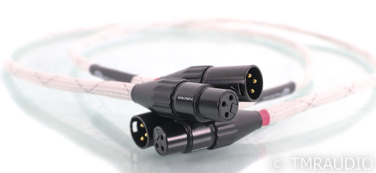 WyWires Platinum Series XLR Cables; 1m Pair Balanced Interconnects