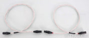 WyWires Platinum Series XLR Cables; 1m Pair Balanced Interconnects