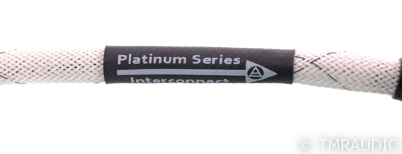 WyWires Platinum Series XLR Cables; 1m Pair Balanced Interconnects
