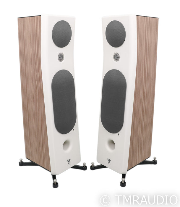 Focal Kanta N3 Floorstanding Speakers; Walnut Ivory Pair (Open Box)