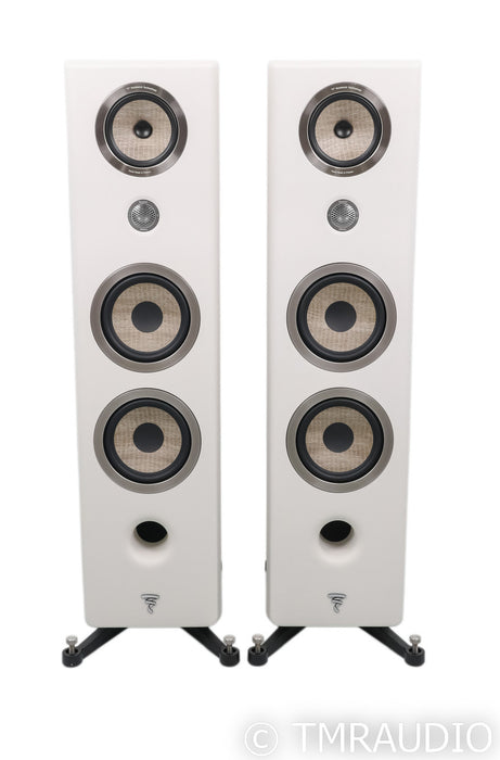 Focal Kanta N3 Floorstanding Speakers; Walnut Ivory Pair (Open Box)