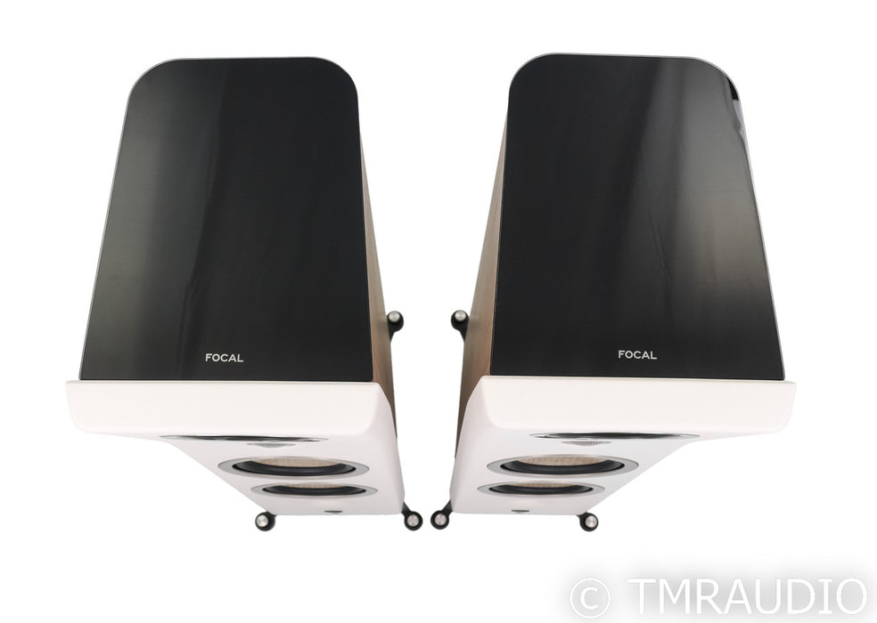 Focal Kanta N3 Floorstanding Speakers; Walnut Ivory Pair (Open Box)