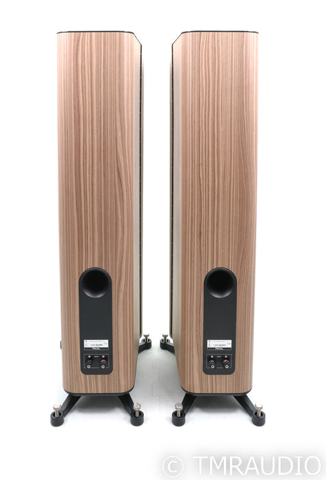 Focal Kanta N3 Floorstanding Speakers; Walnut Ivory Pair (Open Box)