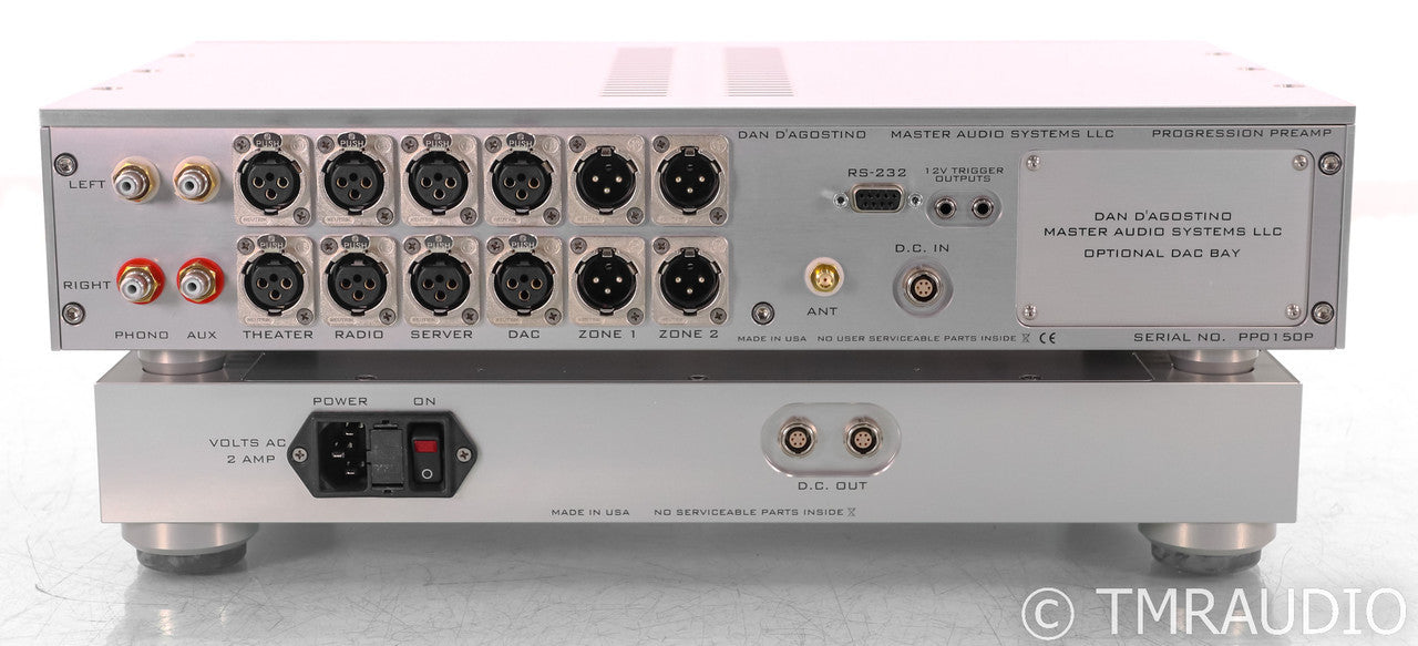 Dan D'Agostino Progression Preamplifier; Remote