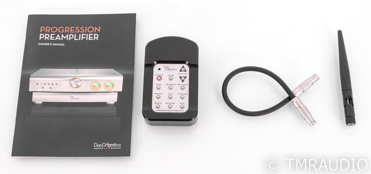 Dan D'Agostino Progression Preamplifier; Remote
