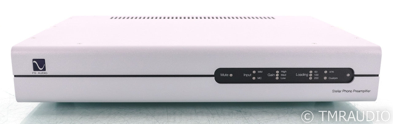 PS Audio Stellar MM / MC Phono Preamplifier; Silver; Remote