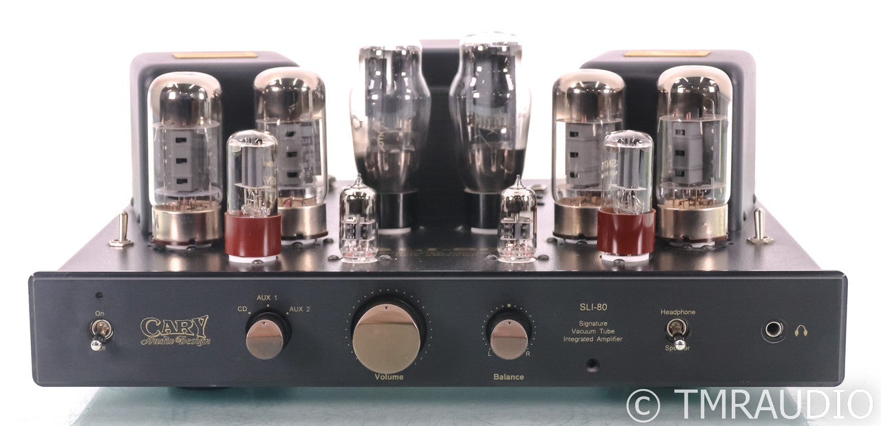 Cary Audio Design SLI-80 Signature Stereo Tube Integrated Amplifier; (Upgraded)