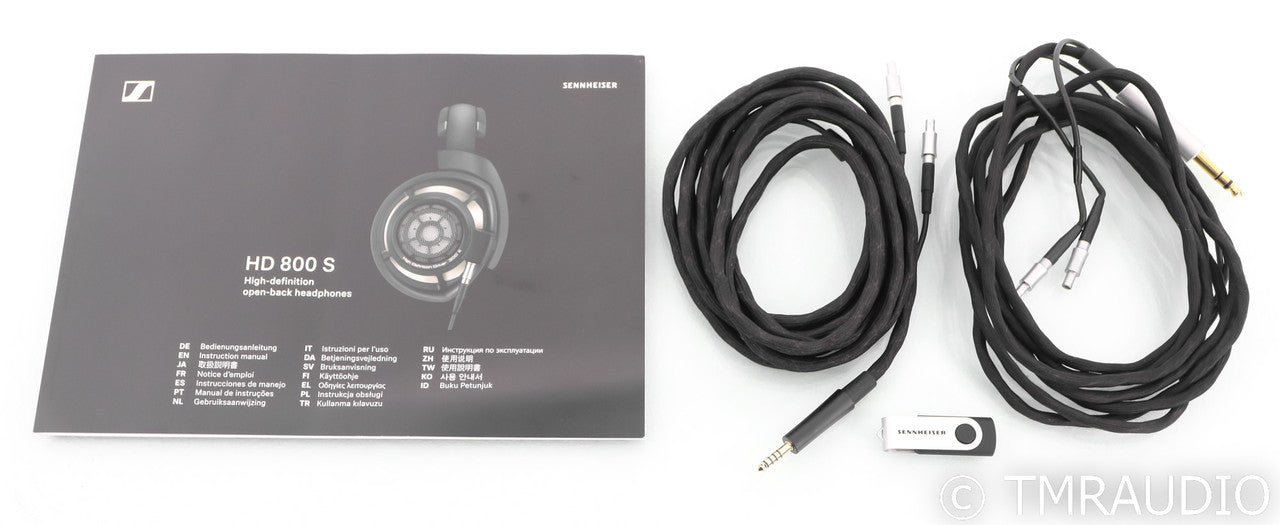 Sennheiser HD800S Open Back Headphones; HD-800-S
