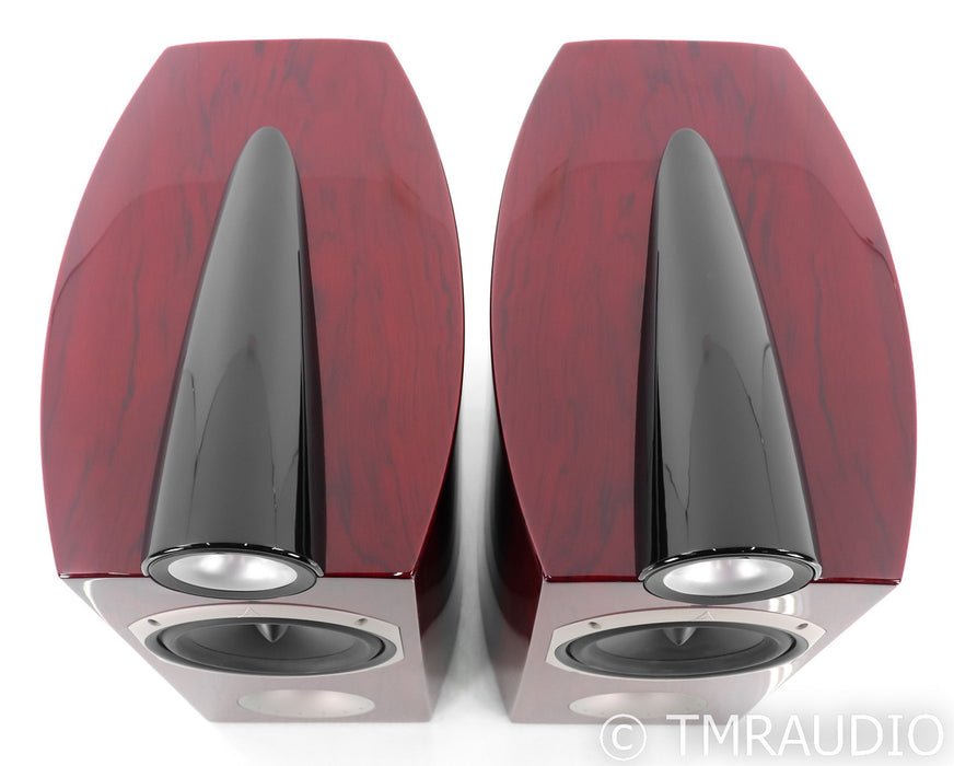 Triangle Signature Theta Bookshelf Speakers; Mahogany Pair