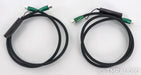 AudioQuest Earth XLR Cables; 1.5m Pair Balanced Interconnects; 72v DBS