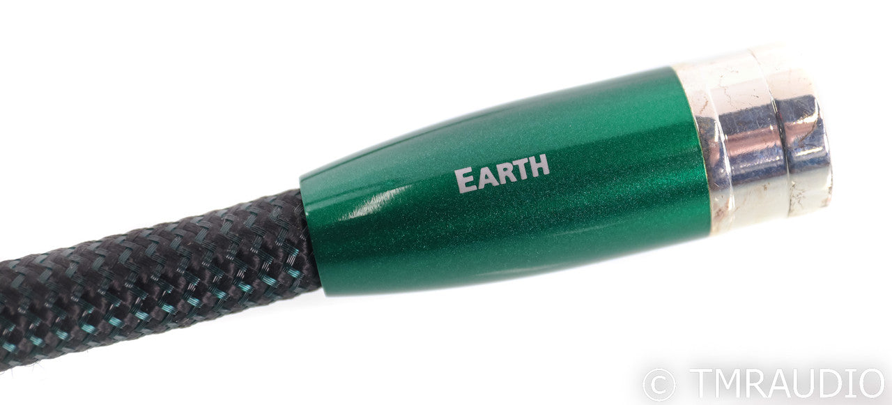 AudioQuest Earth XLR Cables; 1.5m Pair Balanced Interconnects; 72v DBS
