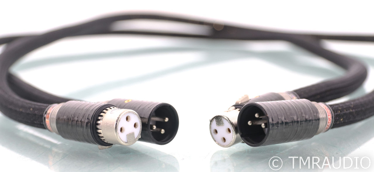 Stealth Audio Metacarbon XLR Cables; 1m Pair Balanced Interconnects