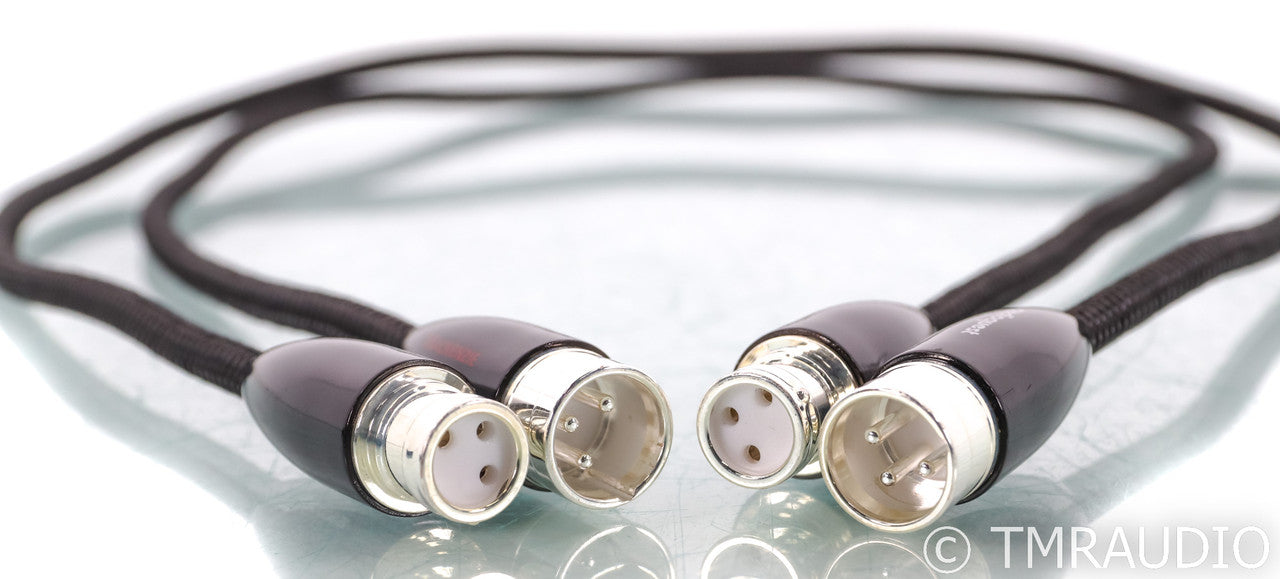 Audioquest Mackenzie XLR Cables; 1m Pair Balanced Interconnects