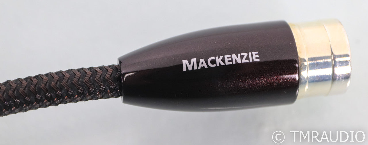 Audioquest Mackenzie XLR Cables; 1m Pair Balanced Interconnects