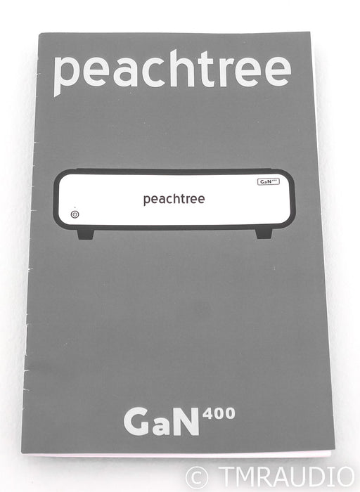 Peachtree GaN400 Stereo Power Amplifier; GaN-400