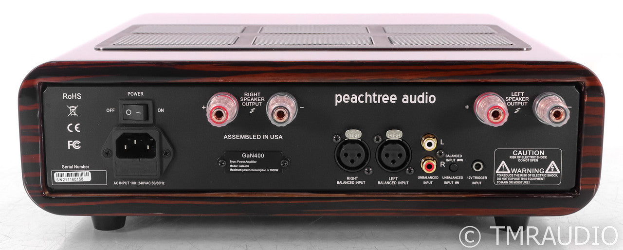 Peachtree GaN400 Stereo Power Amplifier; GaN-400