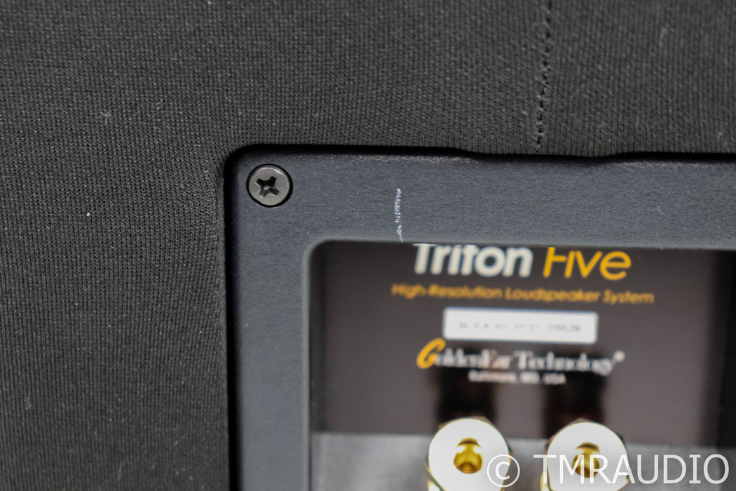 GoldenEar Triton Five Floorstanding Speakers; Black Pair; Triton 5
