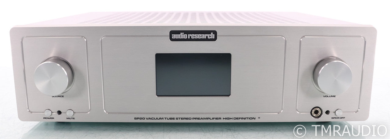 Audio Research SP20 Stereo Tube Preamplifier; Remote; Silver; MM / MC Phono