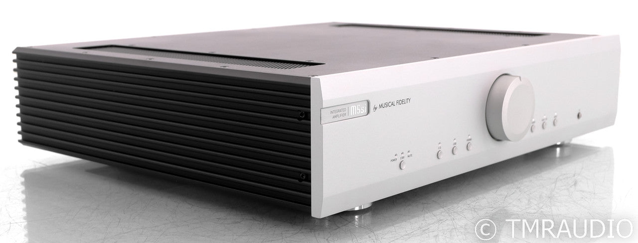 Musical Fidelity M5si Stereo Integrated Amplifier; Remote; MM Phono; Silver