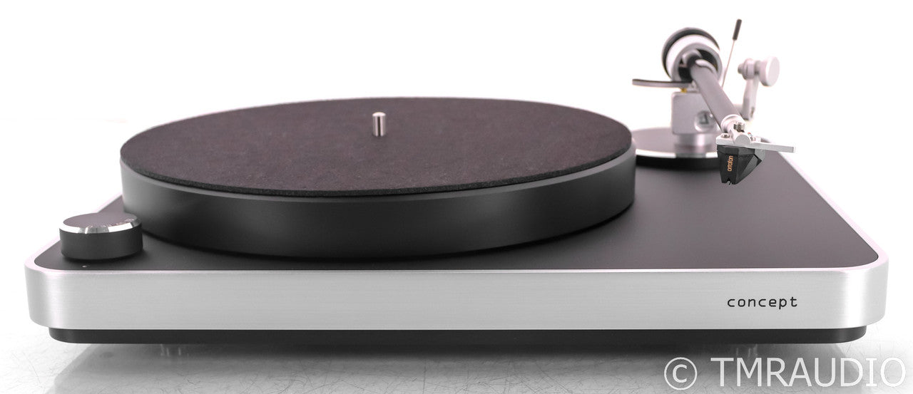 Clearaudio Concept Belt Drive Turntable; Satisfy Tonearm; Ortofon 2M Black Cart