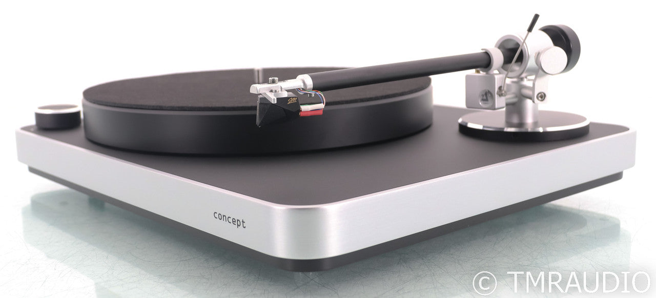 Clearaudio Concept Belt Drive Turntable; Satisfy Tonearm; Ortofon 2M Black Cart