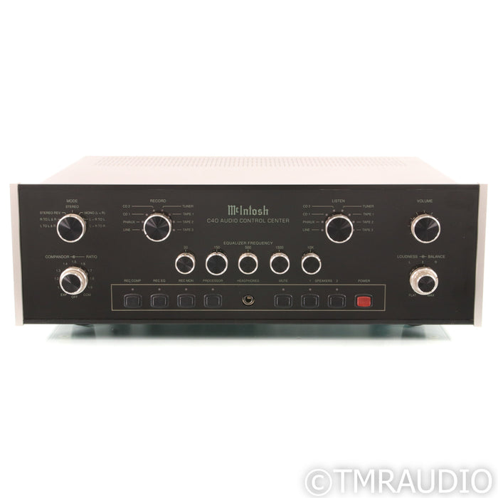 McIntosh C40 Stereo Preamplifier; MM Phono; C-40