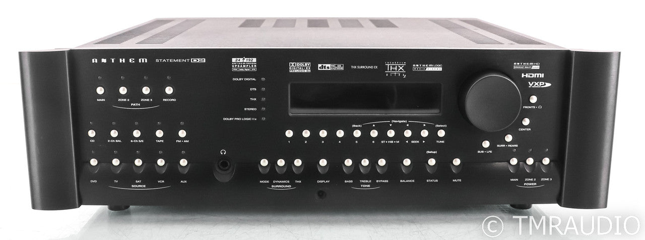Anthem Statement D2 7.1 Channel Home Theater Processor; Black; Remote